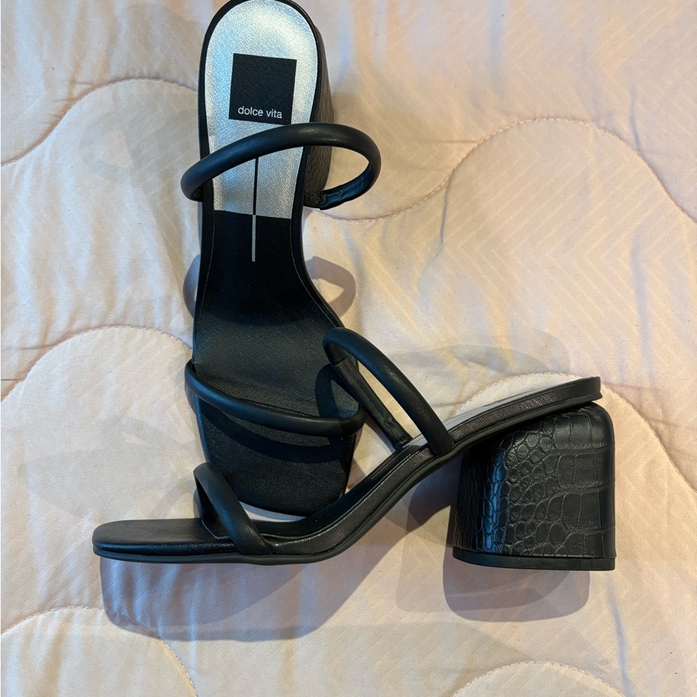 Dolce Vita Black Women's Sandals